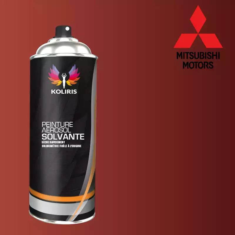 Bombe de peinture voiture solvant Mitsubishi 400ml