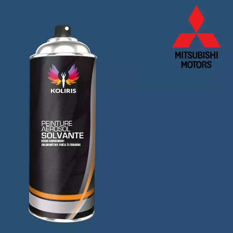 Bombe de peinture voiture solvant Mitsubishi 400ml