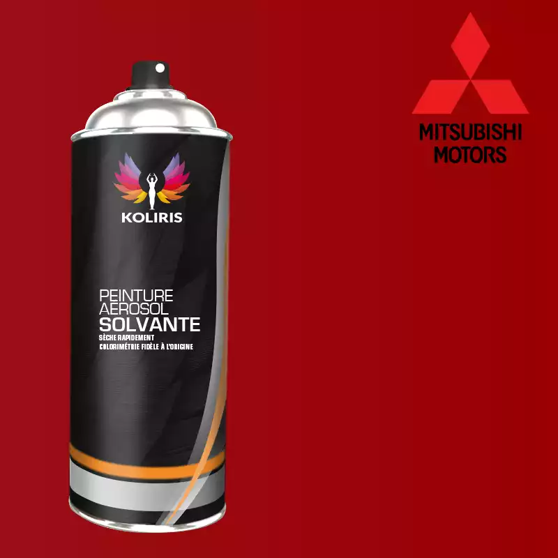 Bombe de peinture voiture solvant Mitsubishi 400ml