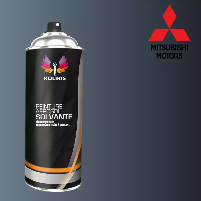 Bombe de peinture voiture solvant Mitsubishi 400ml