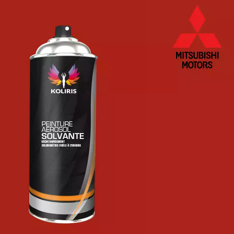 Bombe de peinture voiture solvant Mitsubishi 400ml