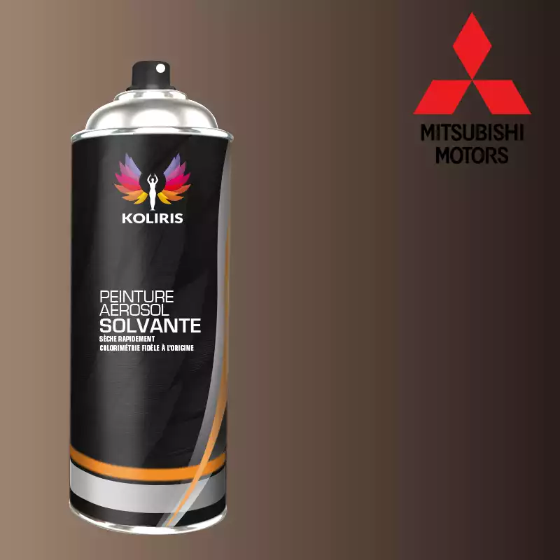 Bombe de peinture voiture solvant Mitsubishi 400ml