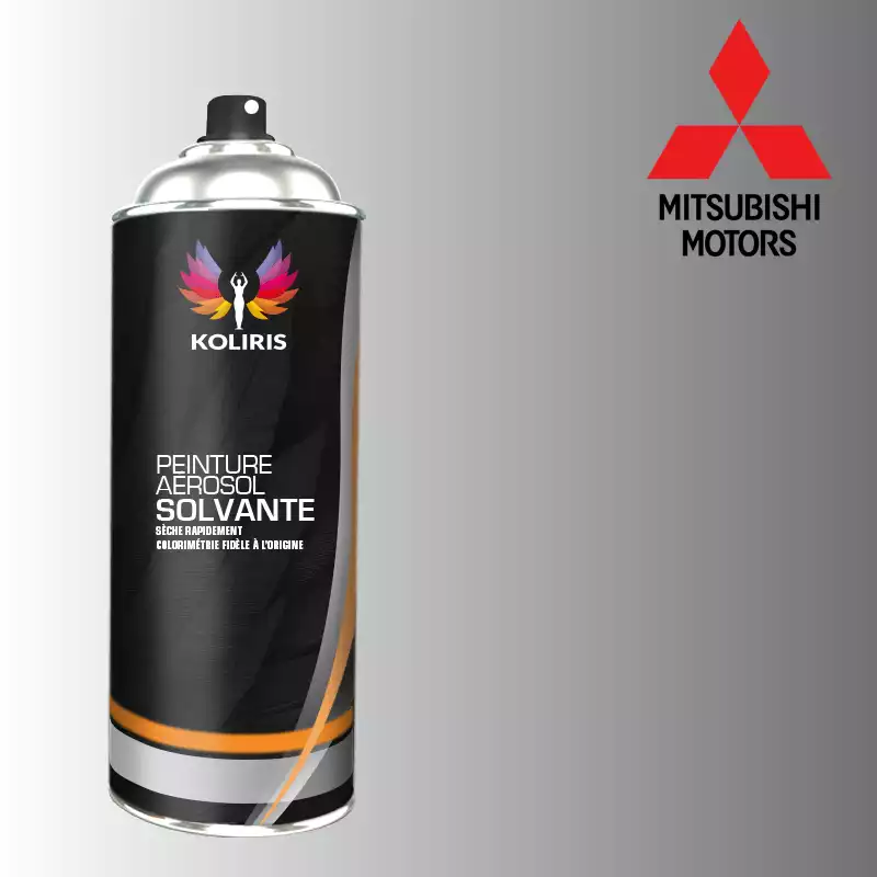 Bombe de peinture voiture solvant Mitsubishi 400ml