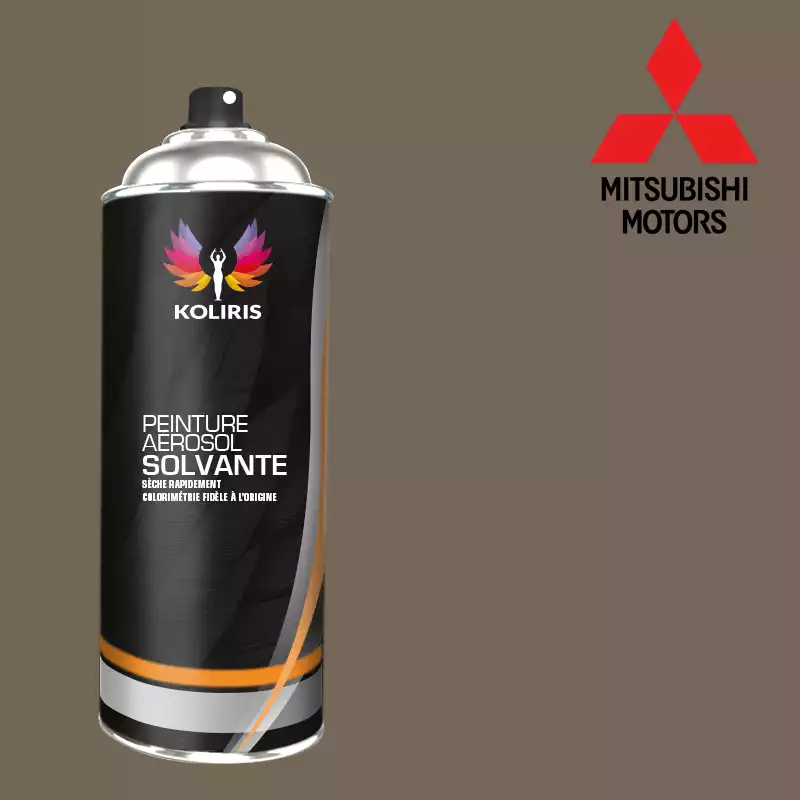 Bombe de peinture voiture solvant Mitsubishi 400ml