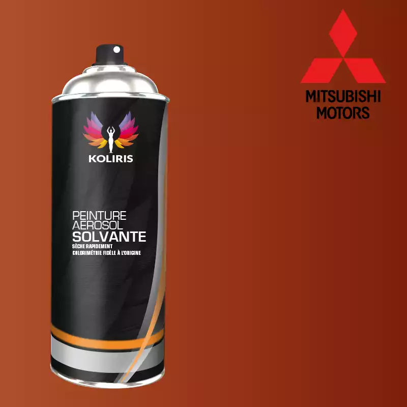 Bombe de peinture voiture solvant Mitsubishi 400ml