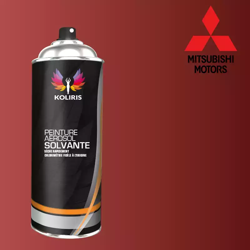 Bombe de peinture voiture solvant Mitsubishi 400ml