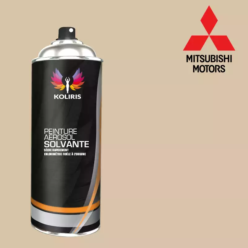 Bombe de peinture voiture solvant Mitsubishi 400ml