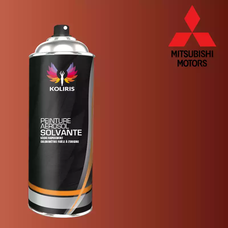 Bombe de peinture voiture solvant Mitsubishi 400ml