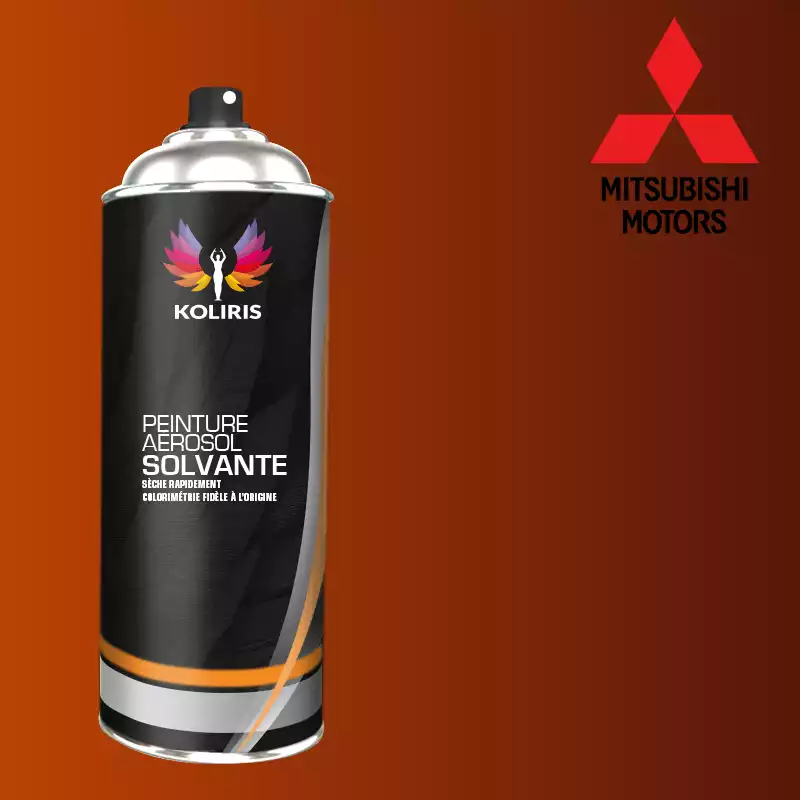 Bombe de peinture voiture solvant Mitsubishi 400ml