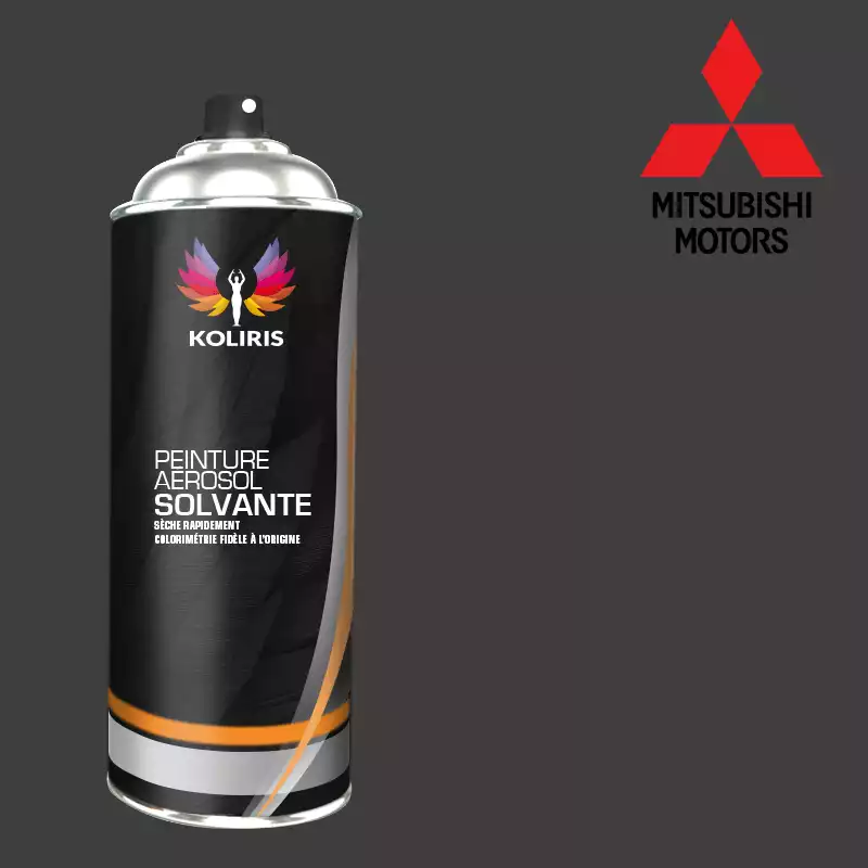 Bombe de peinture voiture solvant Mitsubishi 400ml