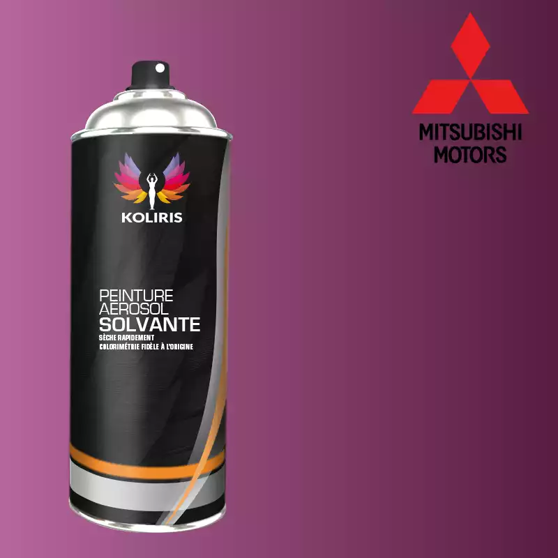 Bombe de peinture voiture solvant Mitsubishi 400ml