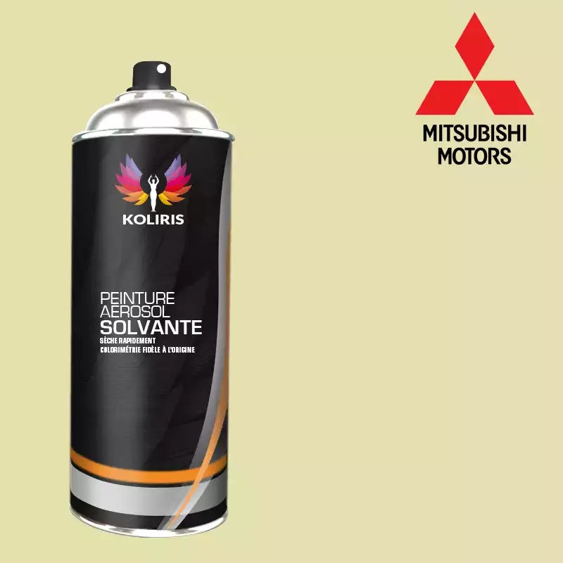 Bombe de peinture voiture solvant Mitsubishi 400ml