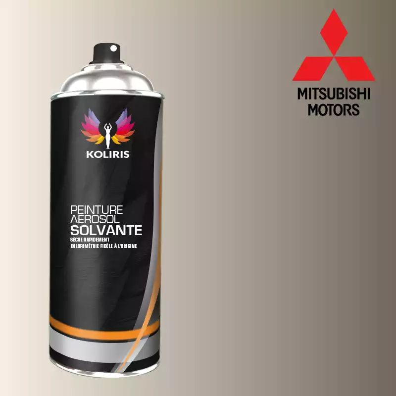 Bombe de peinture voiture solvant Mitsubishi 400ml