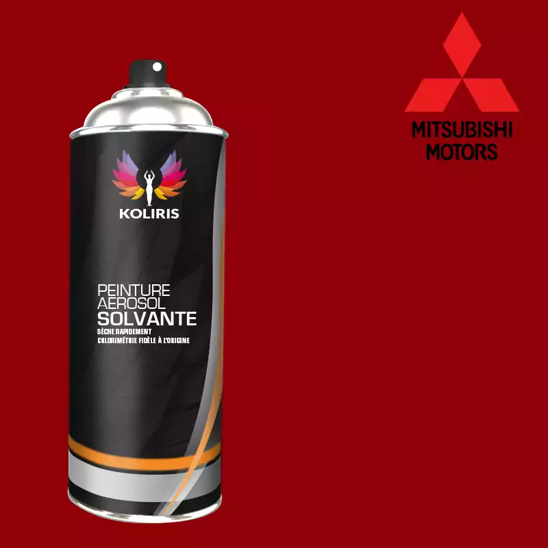 Bombe de peinture voiture solvant Mitsubishi 400ml