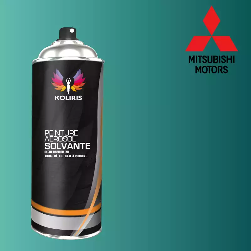 Bombe de peinture voiture solvant Mitsubishi 400ml