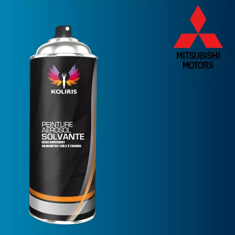 Bombe de peinture voiture solvant Mitsubishi 400ml