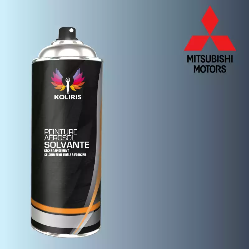 Bombe de peinture voiture solvant Mitsubishi 400ml