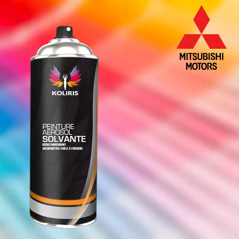 Bombe de peinture voiture solvant Mitsubishi 400ml