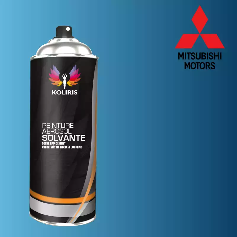 Bombe de peinture voiture solvant Mitsubishi 400ml