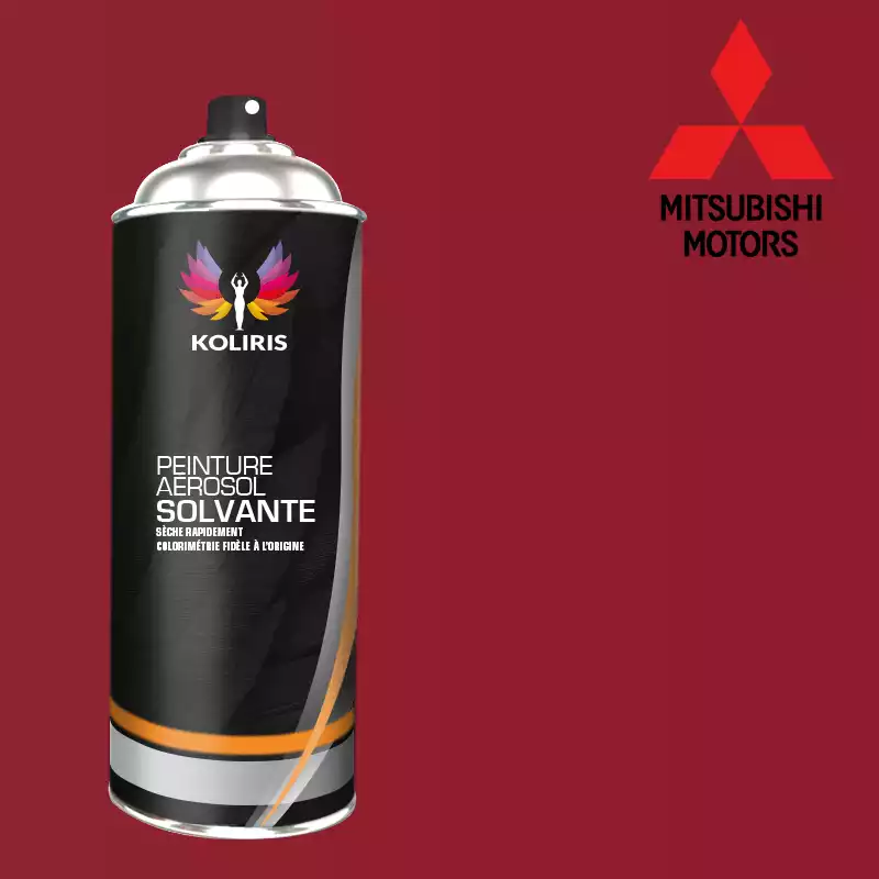 Bombe de peinture voiture solvant Mitsubishi 400ml