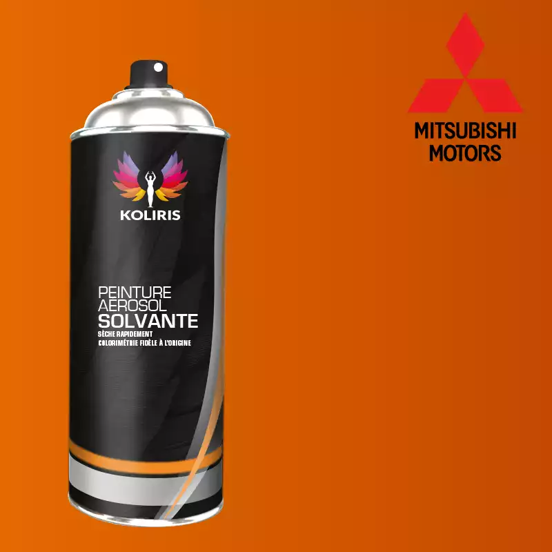 Bombe de peinture voiture solvant Mitsubishi 400ml