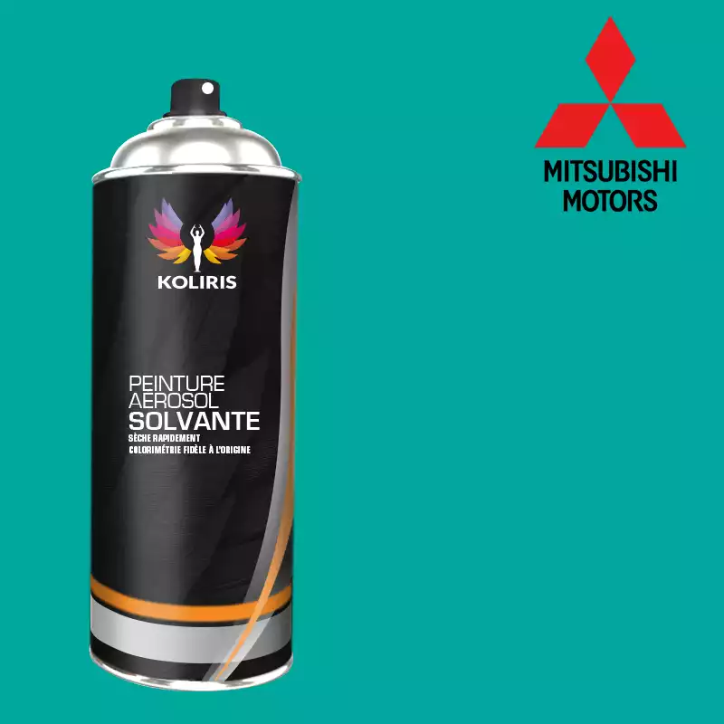 Bombe de peinture voiture solvant Mitsubishi 400ml