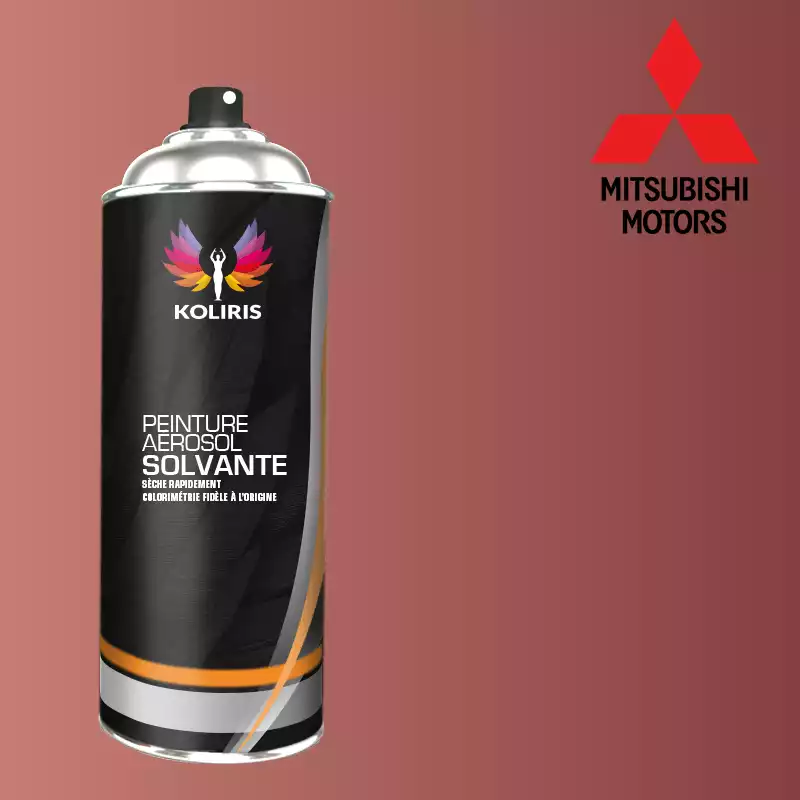 Bombe de peinture voiture solvant Mitsubishi 400ml