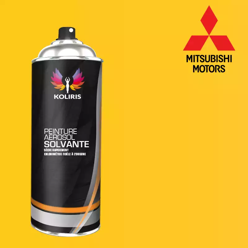 Bombe de peinture voiture solvant Mitsubishi 400ml