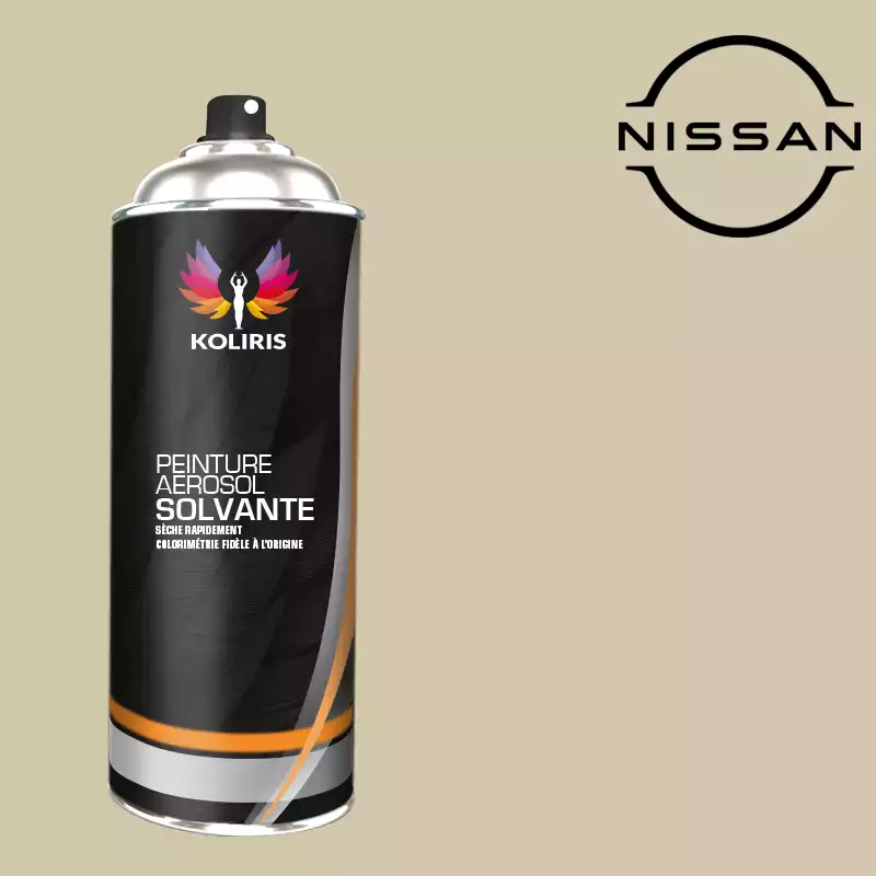 Bombe de peinture voiture solvant Nissan 400ml