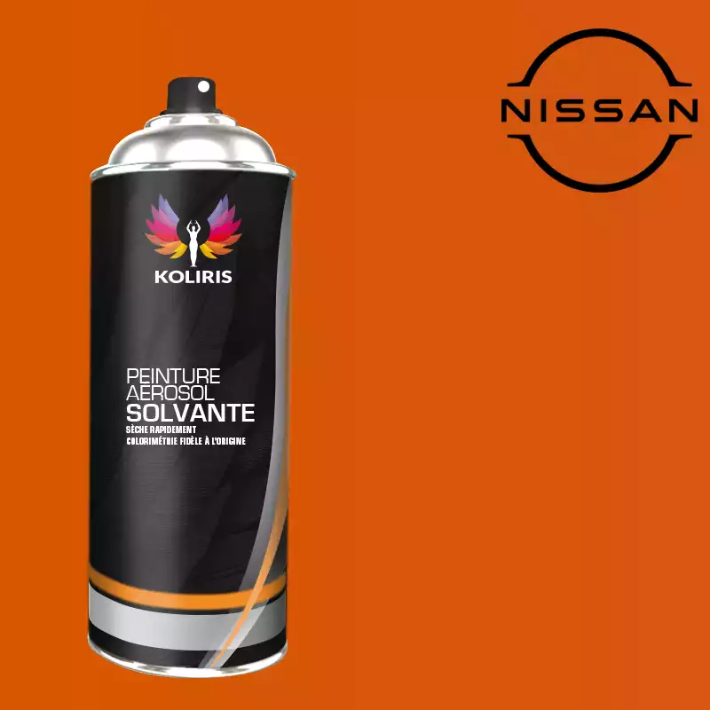 Bombe de peinture voiture solvant Nissan 400ml