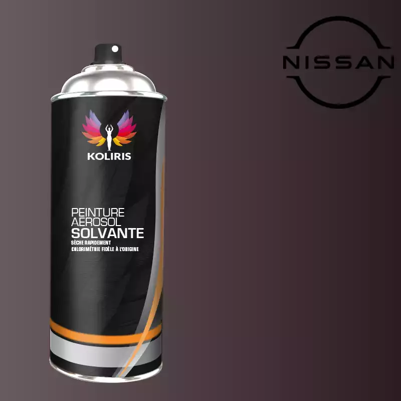 Bombe de peinture voiture solvant Nissan 400ml