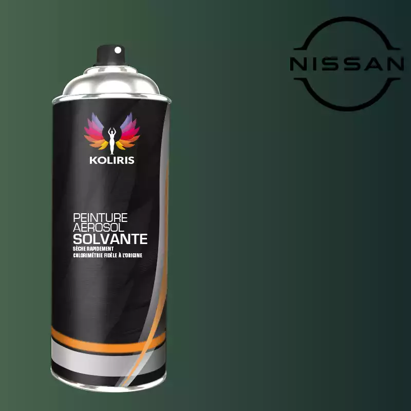 Bombe de peinture voiture solvant Nissan 400ml