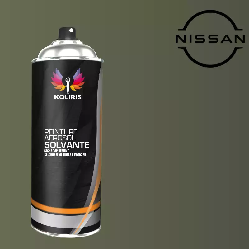 Bombe de peinture voiture solvant Nissan 400ml