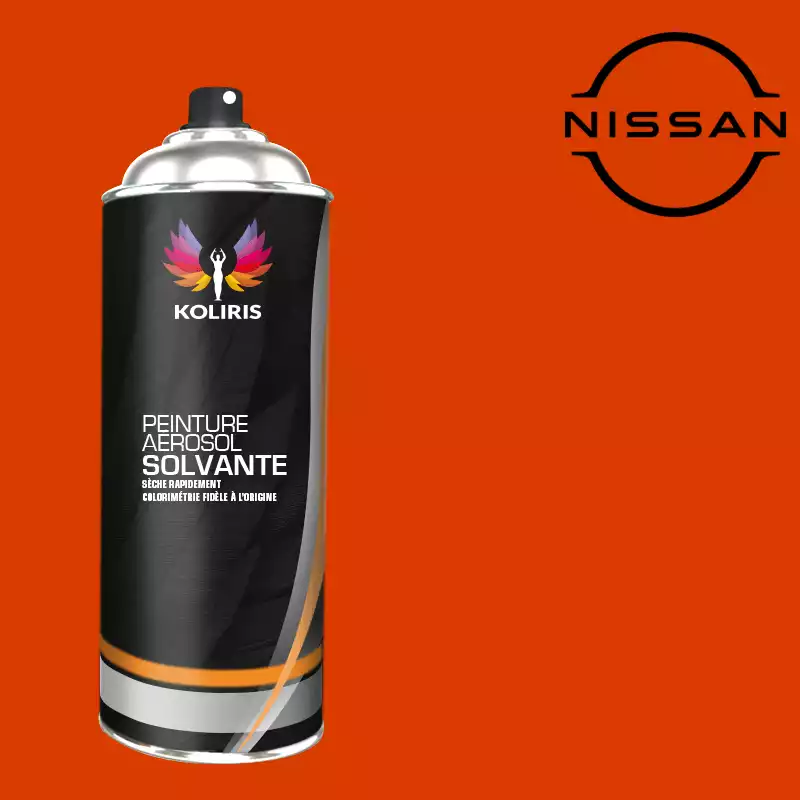 Bombe de peinture voiture solvant Nissan 400ml