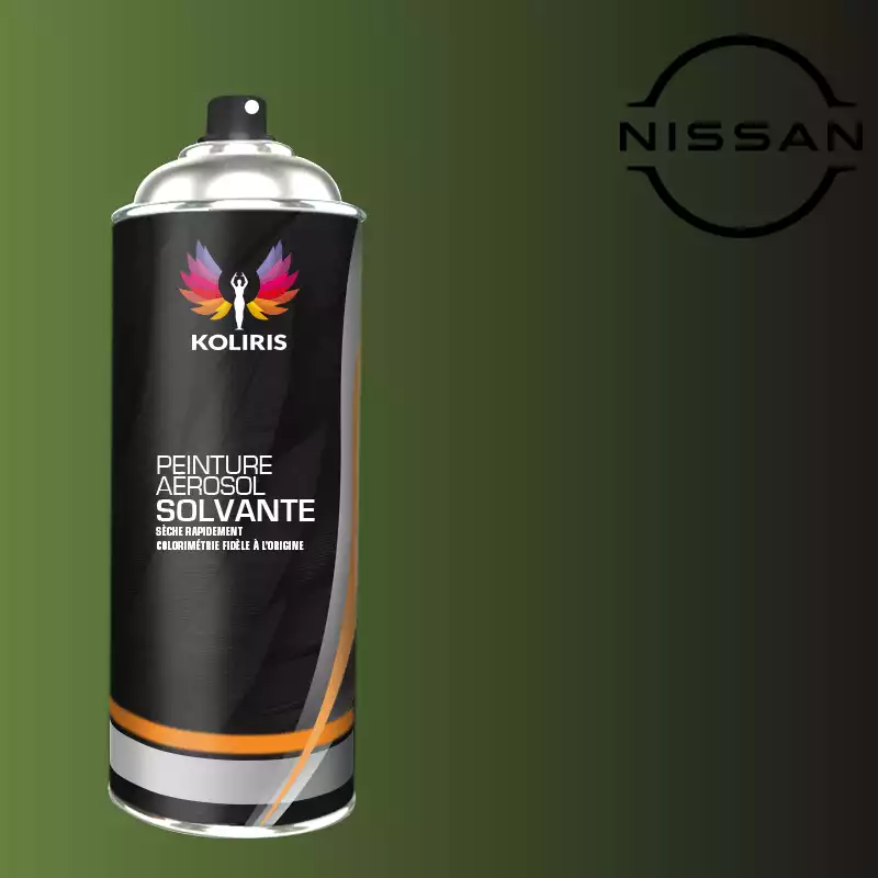 Bombe de peinture voiture solvant Nissan 400ml