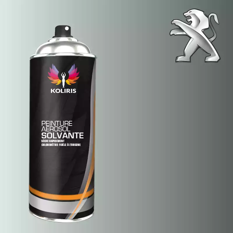 Bombe de peinture voiture solvant Peugeot 400ml