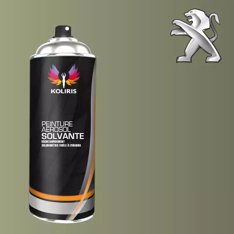 Bombe de peinture voiture solvant Peugeot 400ml