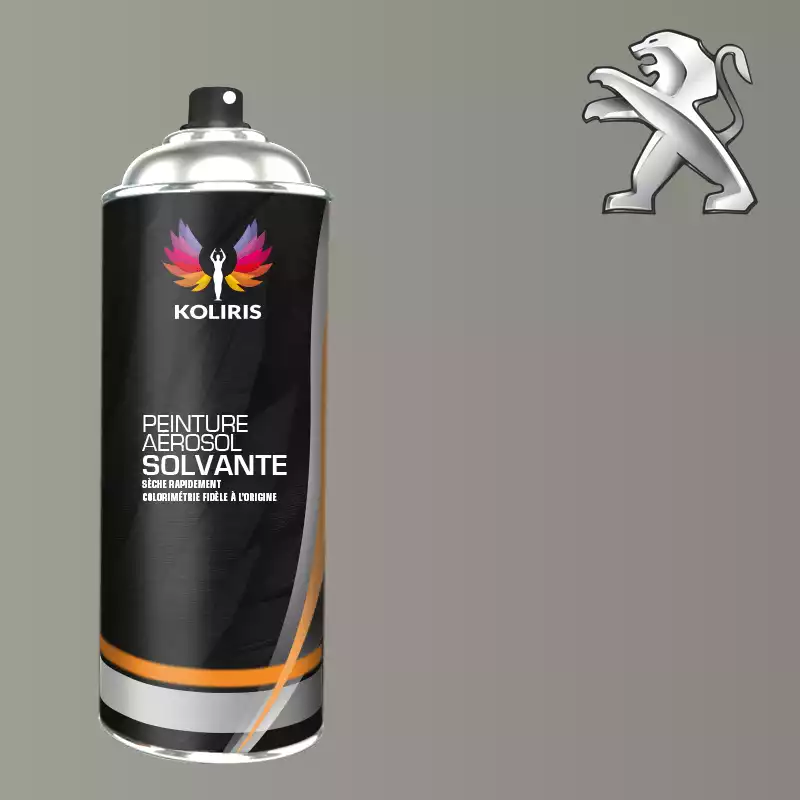 Bombe de peinture voiture solvant Peugeot 400ml