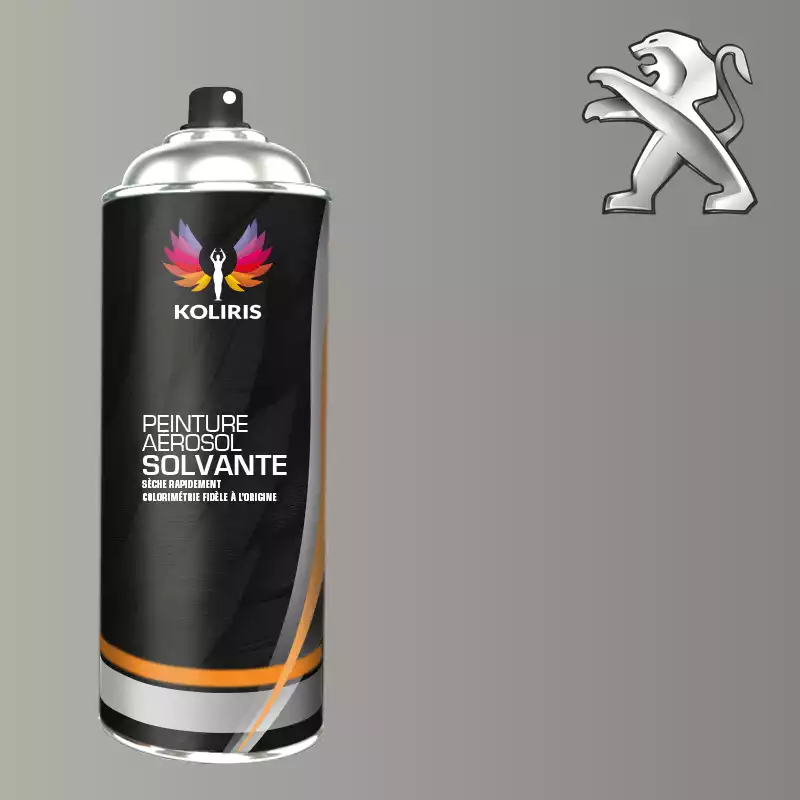 Bombe de peinture voiture solvant Peugeot 400ml