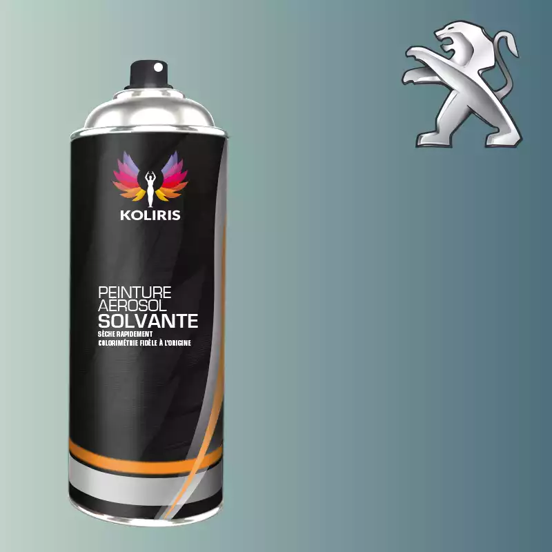 Bombe de peinture voiture solvant Peugeot 400ml