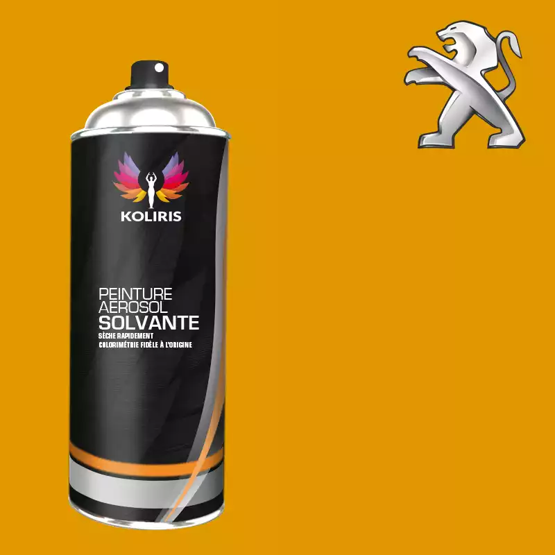 Bombe de peinture voiture solvant Peugeot 400ml