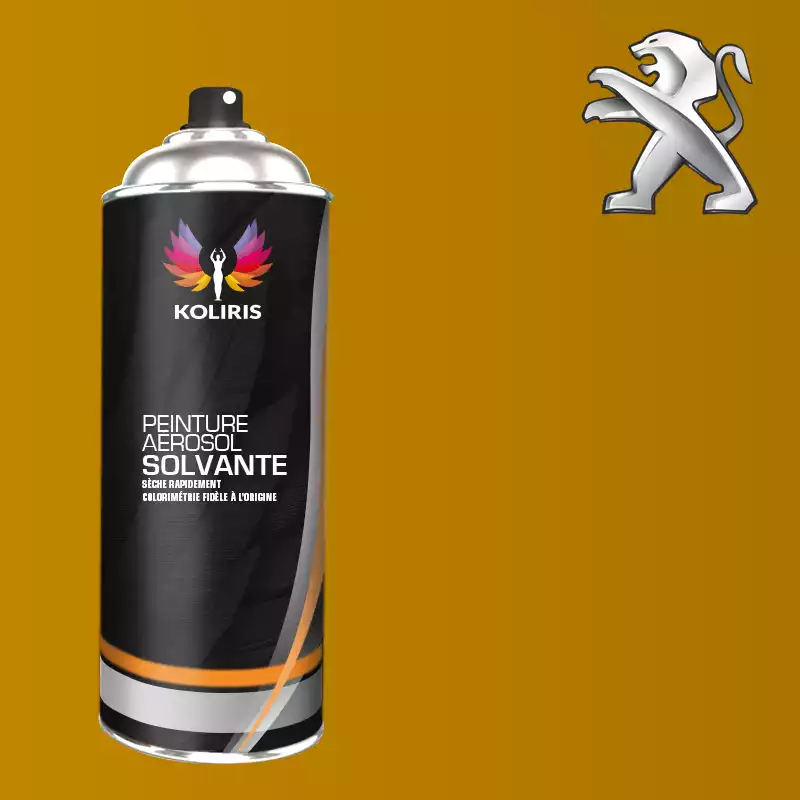 Bombe de peinture voiture solvant Peugeot 400ml