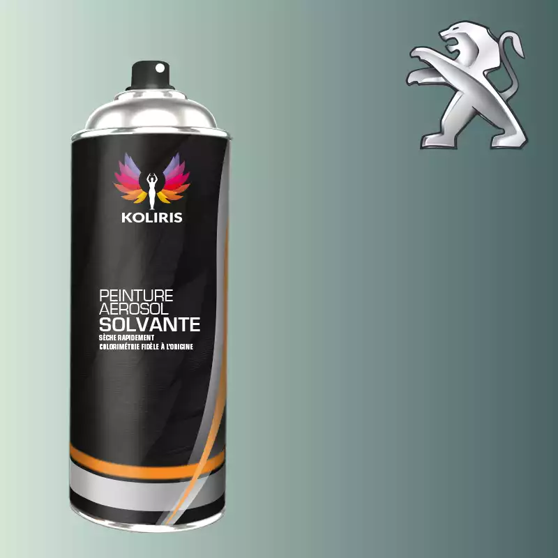 Bombe de peinture voiture solvant Peugeot 400ml