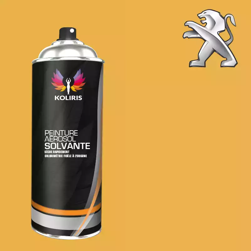 Bombe de peinture voiture solvant Peugeot 400ml