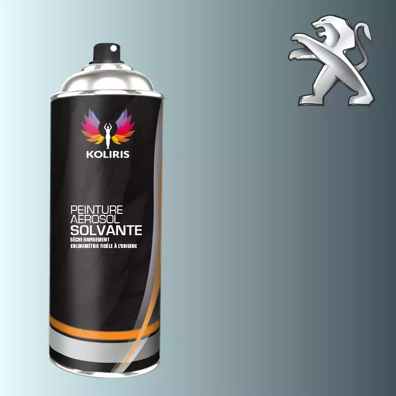 Bombe de peinture voiture solvant Peugeot 400ml