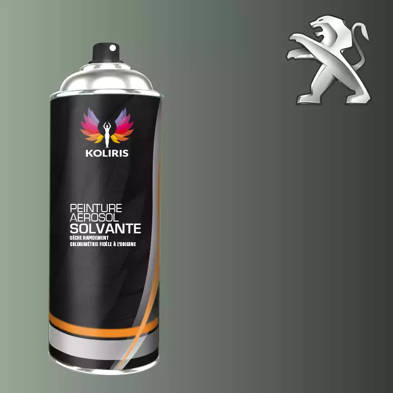 Bombe de peinture voiture solvant Peugeot 400ml