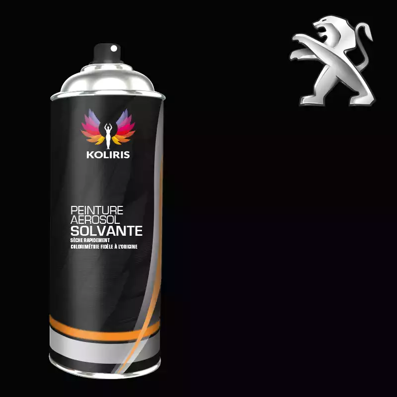 Bombe de peinture voiture solvant Peugeot 400ml