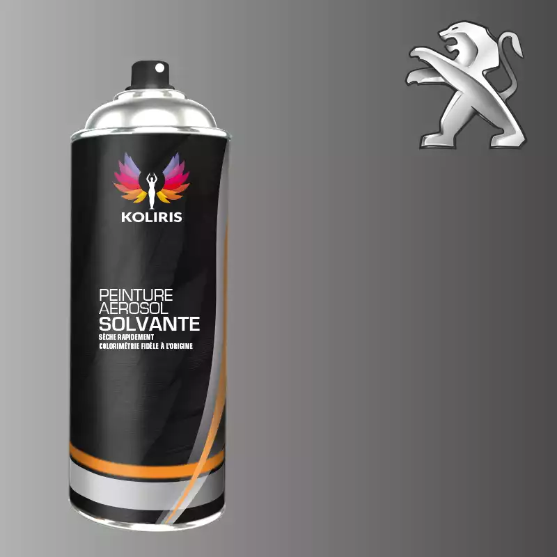 Bombe de peinture voiture solvant Peugeot 400ml