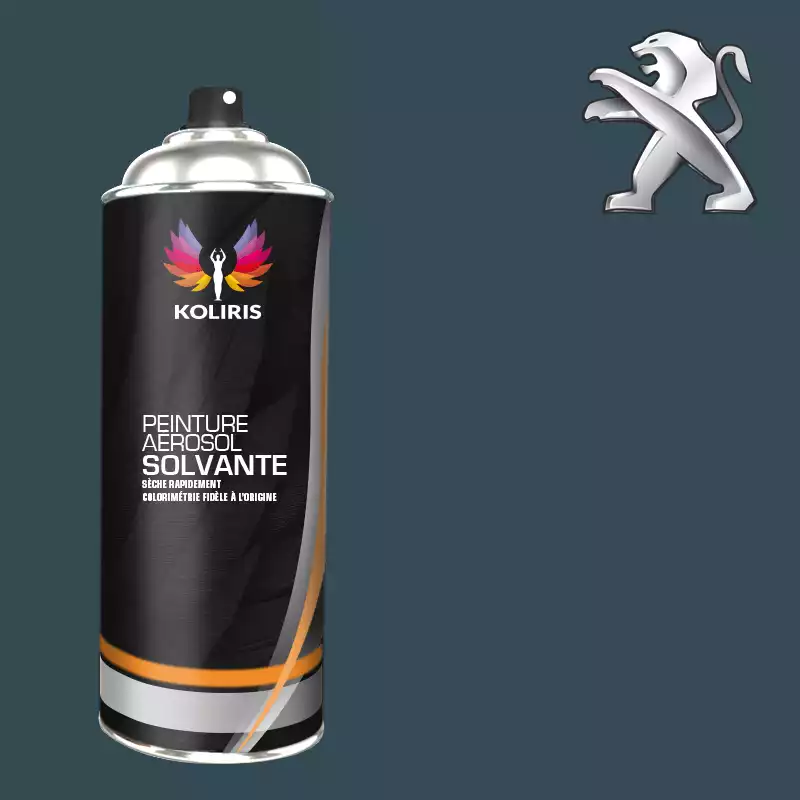 Bombe de peinture voiture solvant Peugeot 400ml