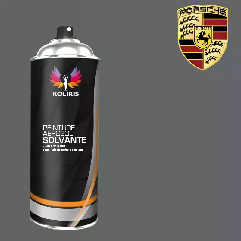 Bombe de peinture voiture solvant Porsche 400ml